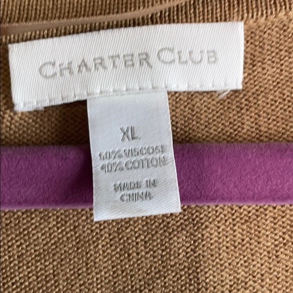 Women’s Charter Club lightweight Sweater. Size xl. - Picture 3 of 4